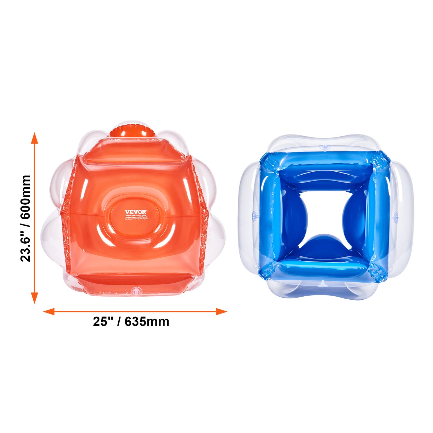 VEVOR Inflatable Bumper Balls - 2-Pack