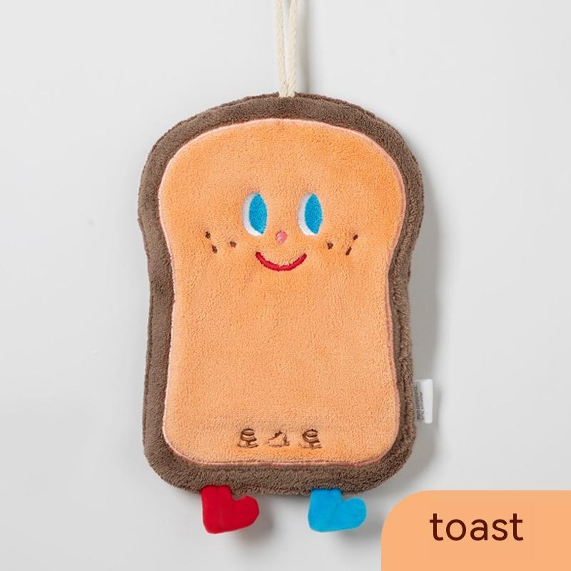 Cartoon Hand Towel Hanging Kitchen Hand-wiping Quick-drying Rag