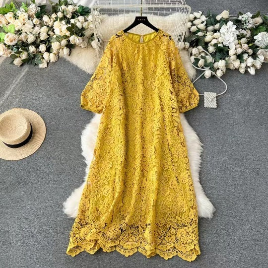 French Retro Heavy Industry Formal Dress