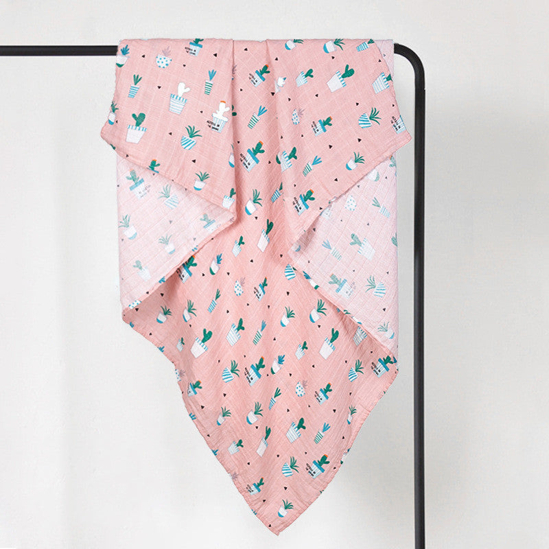 Newborn baby bag covered with cotton