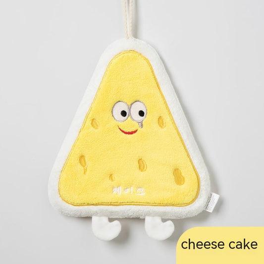 Cartoon Hand Towel Hanging Kitchen Hand-wiping Quick-drying Rag
