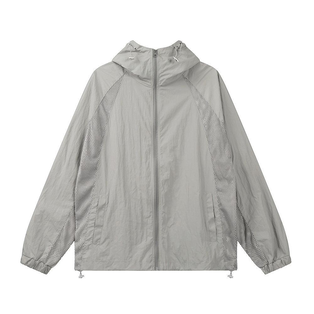 Sun Protection Clothing - Lightweight Long Sleeve Hooded Jacket