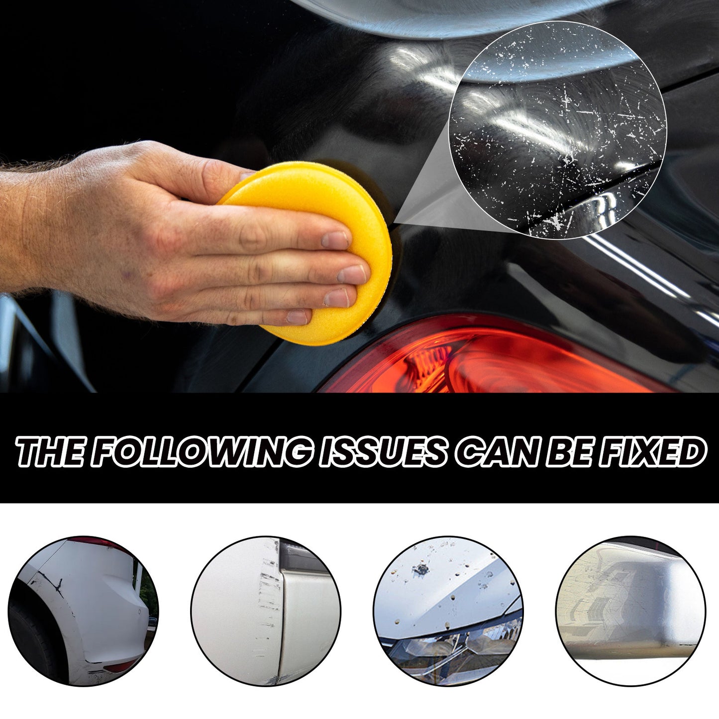 Car Paint Protection Polishing Mark Removal Maintenance Paint Surface Repair Cleaning Decontamination Abradant