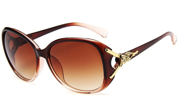 Fashion Fox Head Big Box Sunglasses for Ladies