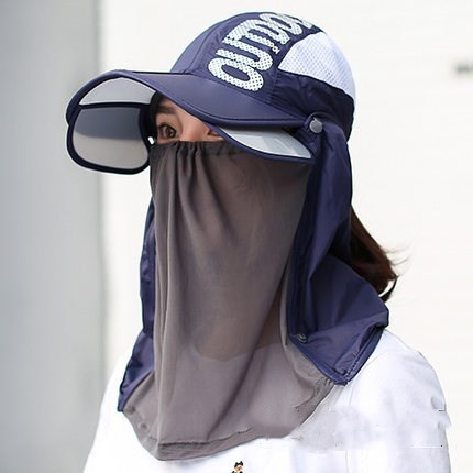 Foldable sunshade with UV protection