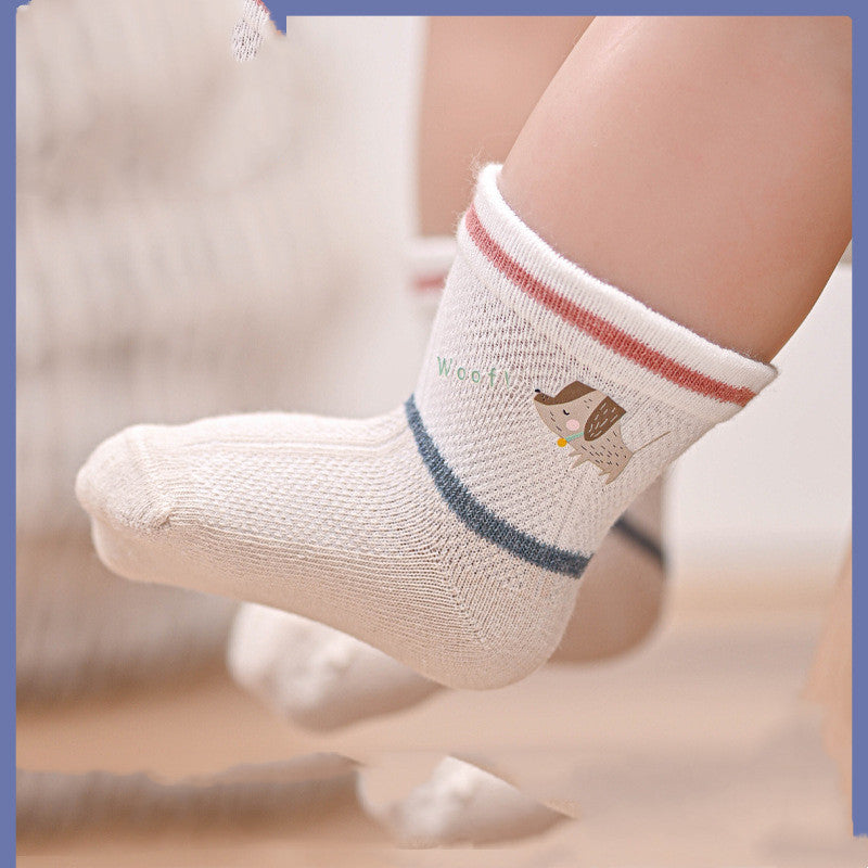 Mesh Socks Boneless Summer Lace Cute Newborn Baby