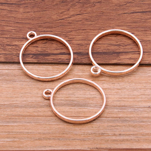 DIY Alloy Jewelry Accessories Hollow Drip Frame