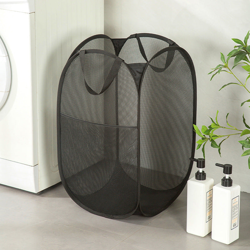 Upgraded Portable Laundry Folding Linen Storage Basket