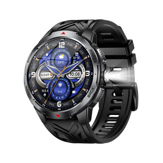 Smart Watch - Bluetooth Calling, Flashlight, Heart Rate Monitor, Blood Oxygen, Pedometer