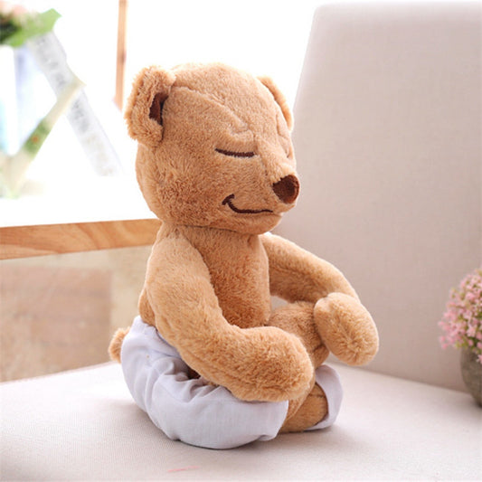 40cm Creative Yoga Bear Plush Toy