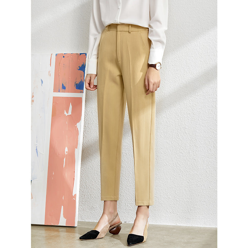 Autumn formal two-piece nine-point pants suit