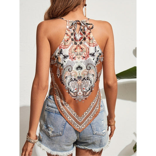 Summer Fashion Women's Printed Camisole Top