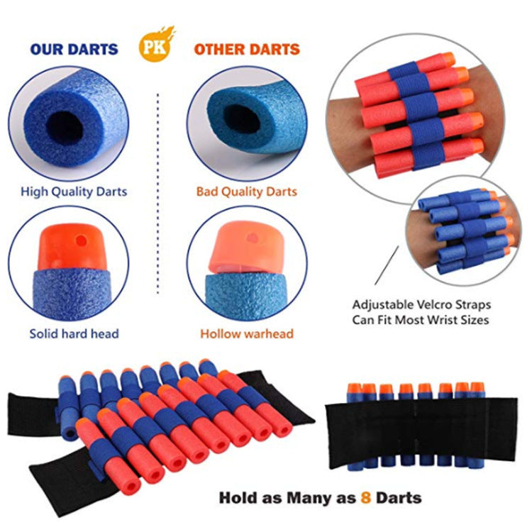 Children's Tactical Vest Equipment Soft Bullet Gun Attack Elite Series NeF Accessories Set