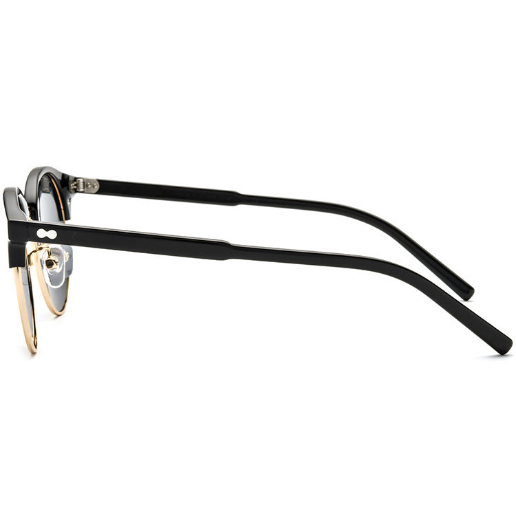 Polarized Round Frame Driving Sunglasses
