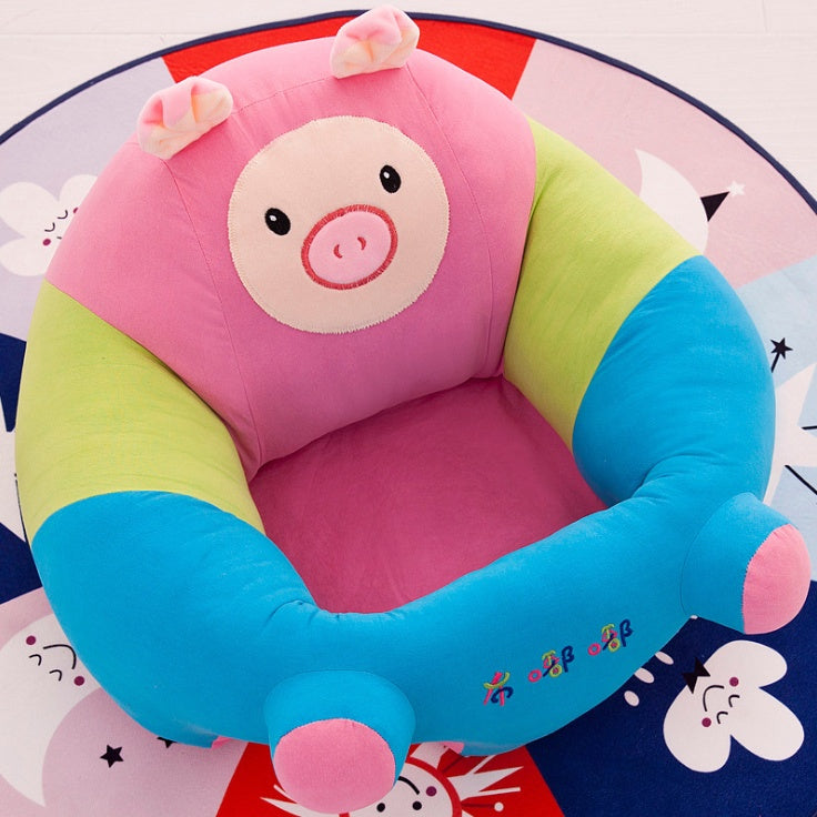 Baby Seats & Sofa Only Cover No Filling Baby Chair Toddler Nest Puff Children Washable Kids Bean Bag Cartoon Skin Upscale Kids