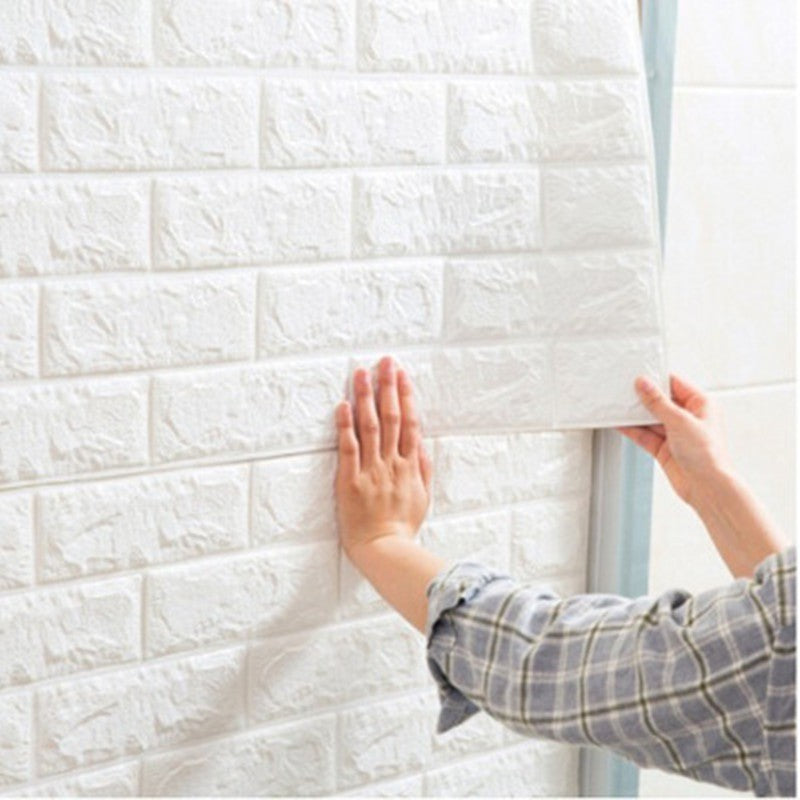 3D Brick Self-Adhesive Wallpaper (10pc)