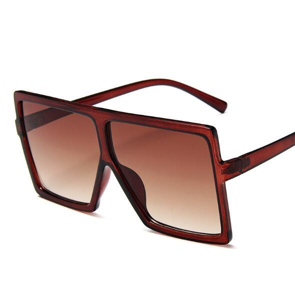 Oversized Square Sunglasses for Women