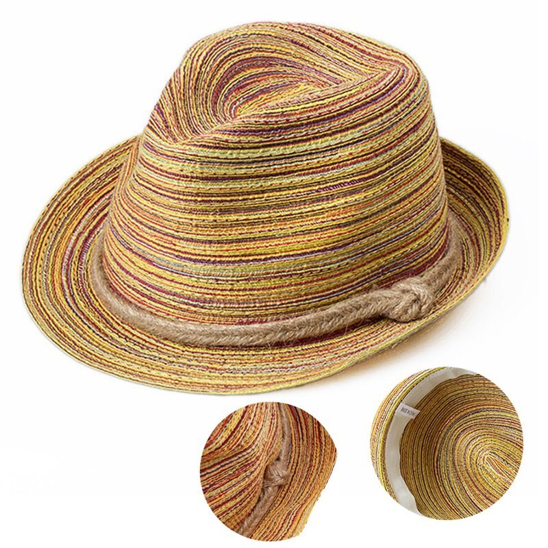 Colorful Foldable Parent-Child Beach Hat