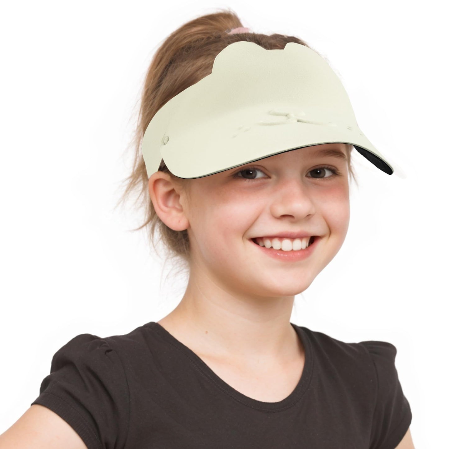 Sukeen Kids Sun Visor Hats For Girls Boys Lightweight Sport Hat Sun Hat Seamless Running Hats For Outdoor Activities