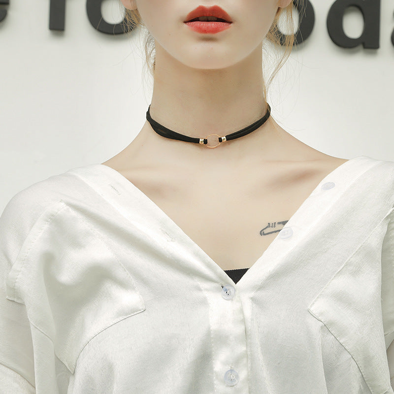 Women's Korean Style Short Neckband Necklace