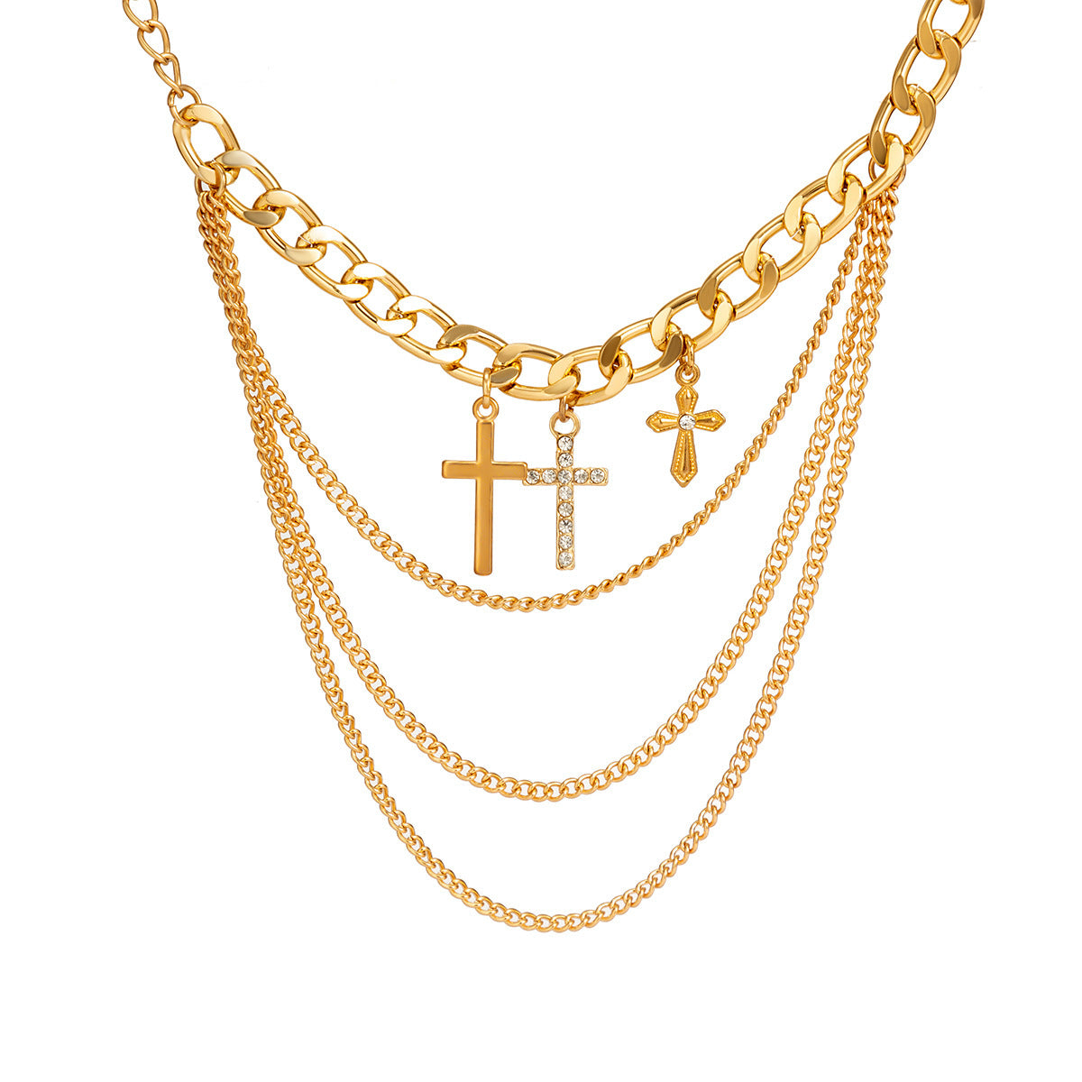 Women's Fashion Personality Single Chain U-shaped Footwear