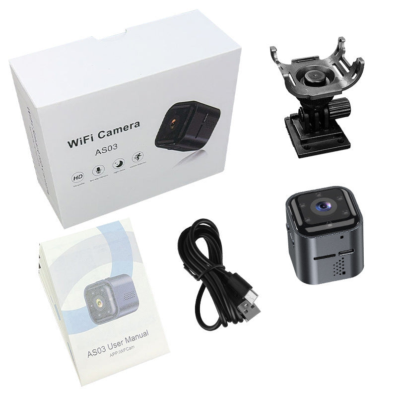 AS03 HD Night Vision Security Camera - Smart WiFi Voice Remote Viewing