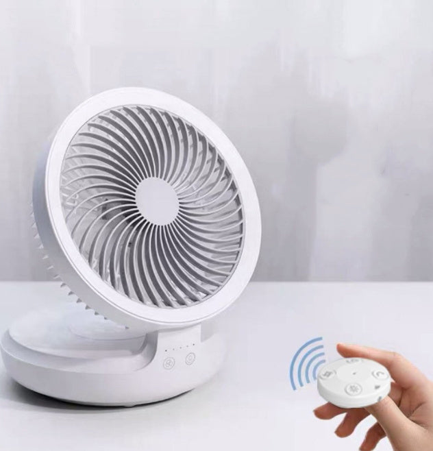 Household Rechargeable Wall Mounted Mini Foldable Desktop Fan