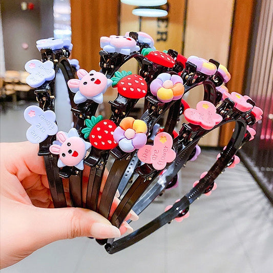 Girls' Clip Hair Accessories Crushed Hair Headband