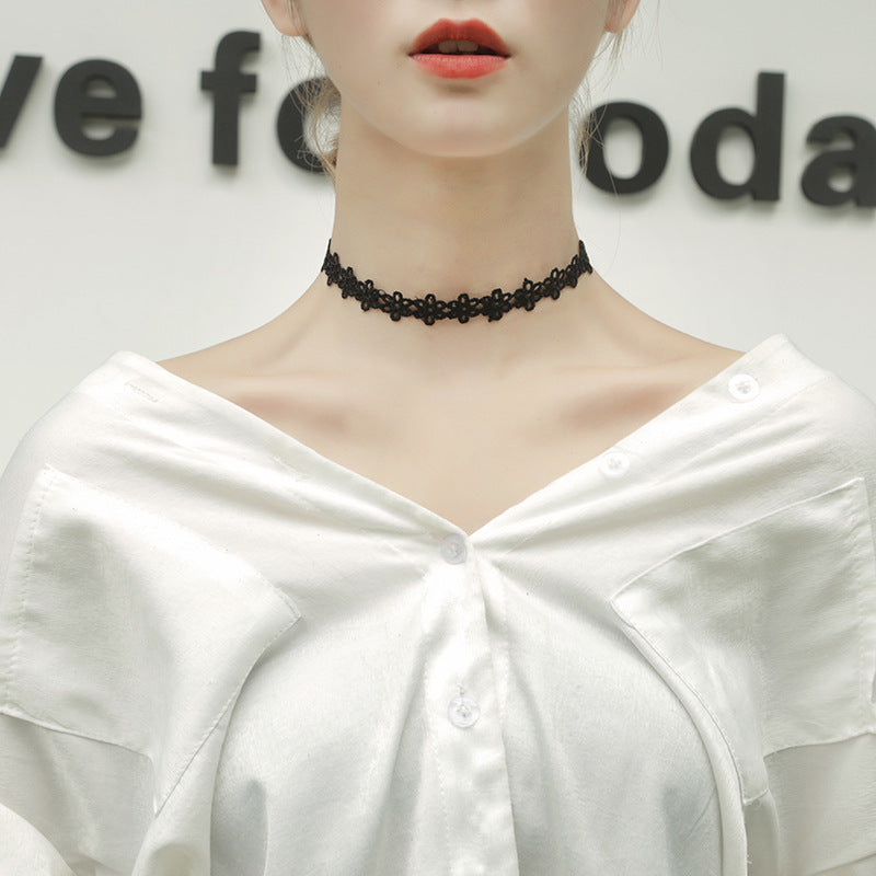 Women's Korean Style Short Neckband Necklace