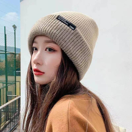 Women's Extra Thick Warm Pullover Knitted Hat