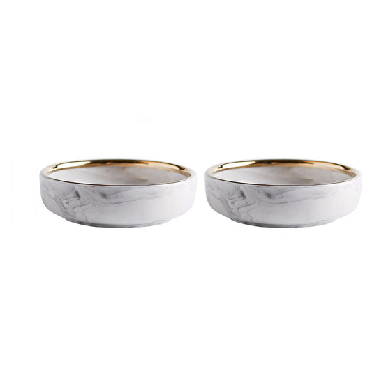 Elegant Marble Tableware Set
