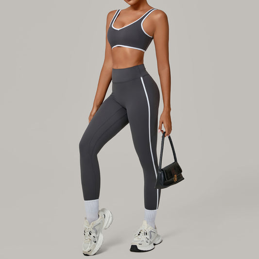 Yoga Beauty Back Workout Suit - Quick-Drying Sportswear