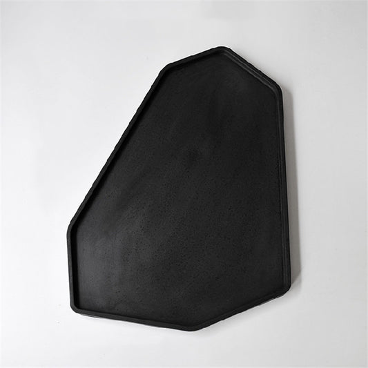 Cement Nordic Tray - Stylish Fair-Faced Concrete Fruit Plate