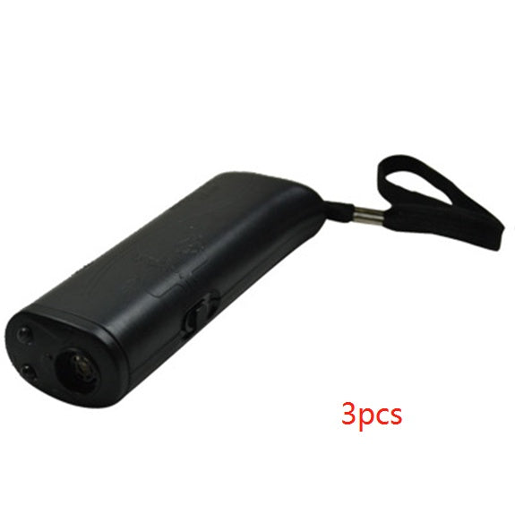 3-in-1 Anti Barking Dog Training Device Ultrasonic Dog Training Repeller LED Flashlight