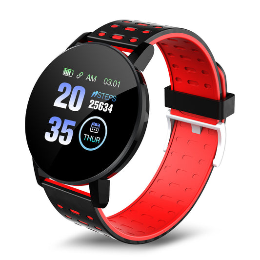 Exercise Step Heart Rate Bracelet - Touch Control Fitness Tracker