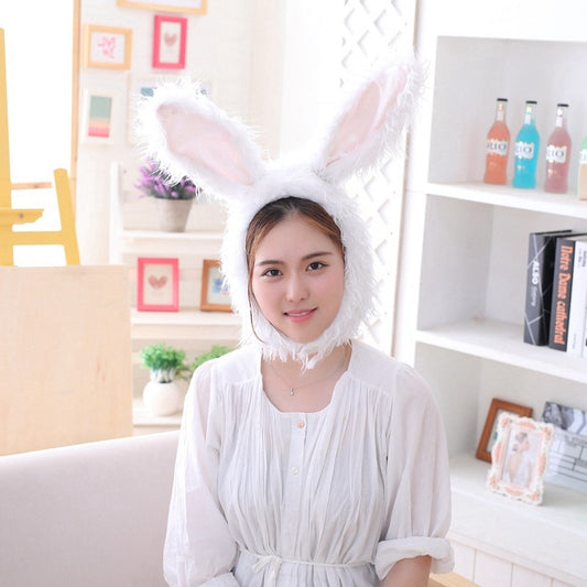 Hairy Bunny Ears Hat Bunny Headgear Photo Props