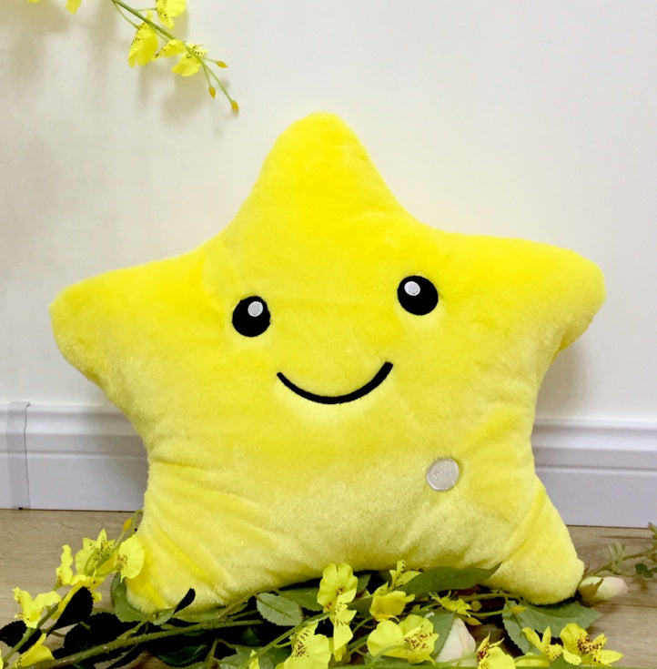 Unique Toy Luminous Pillow - Vivid Star Design LED Light Cushion