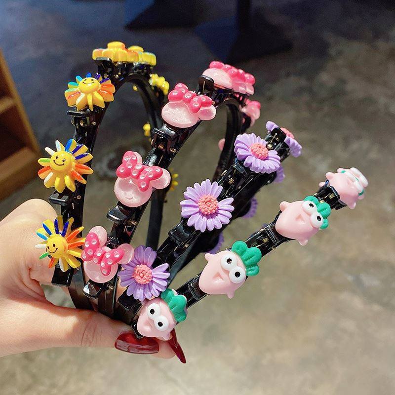 Net Red Girls Clip Hair Accessories - Fun and Stylish Hair Clips