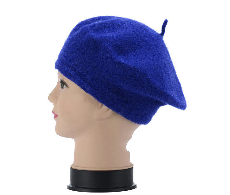 Korean Style Autumn And Winter Women's Wool Beret Hat