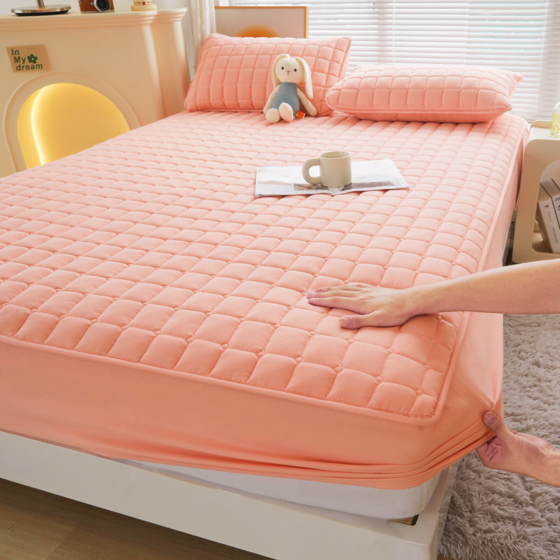 Quilted Waterproof To Prevent Leakage Of Urine Fitted Sheet Duvet Cover Mattress Cover