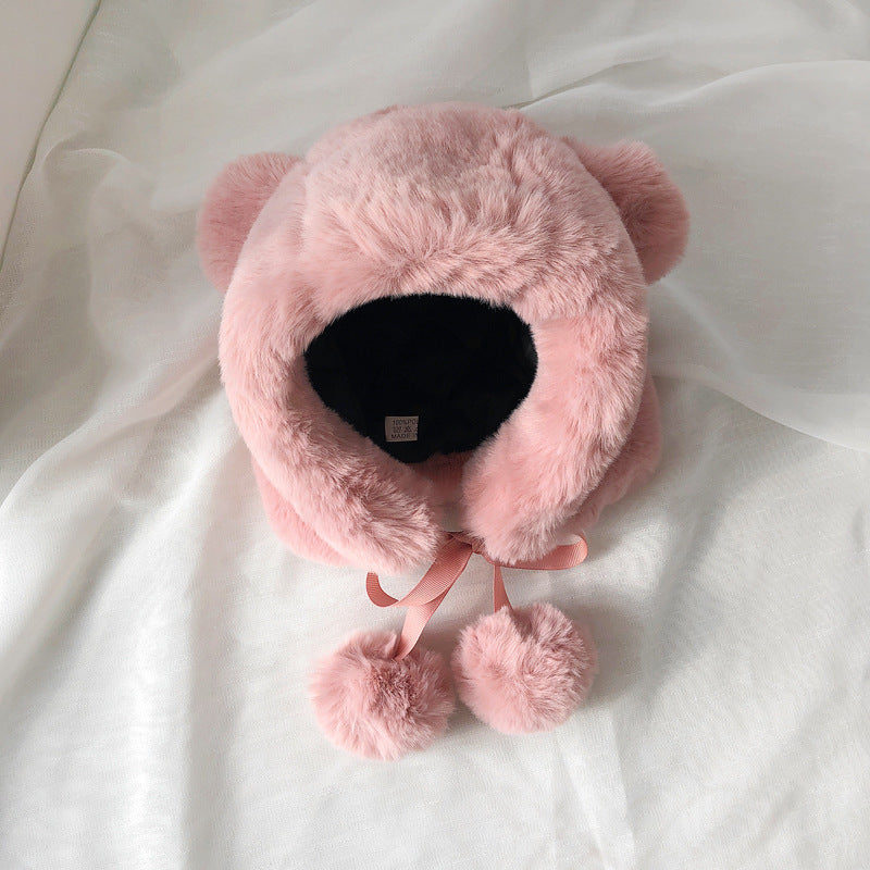 Women’s Cute Earmuff Hat for Autumn & Winter