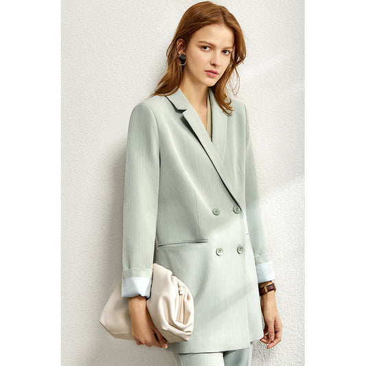 Autumn formal two-piece nine-point pants suit