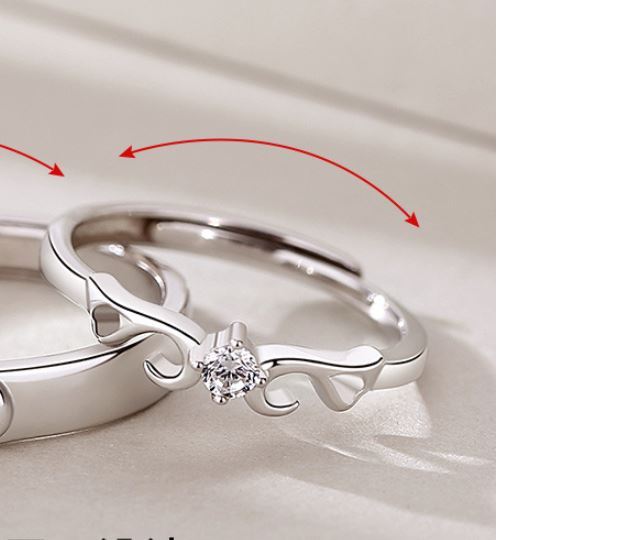 Versatile Men and Women Pair Rings - Fashion Accessories