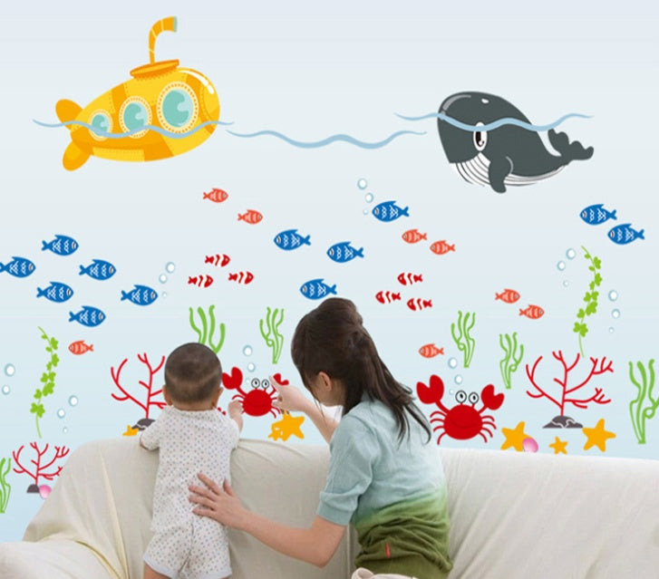 Kids Wall Stickers - Sea Theme