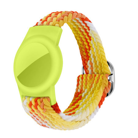 Airtag Kids Wristband - Soft Shell Rainbow Strap for Apple Airtag