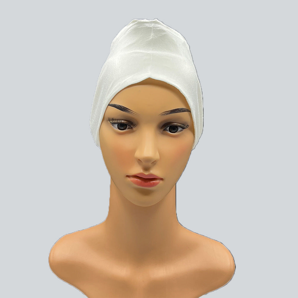 Adjustable Satin Modal Cotton Headscarf