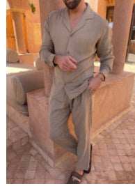 Casual Long-Sleeved Suits for Men