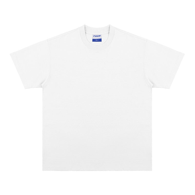 Oversize Loose Cotton Solid Color T-shirt - For Men and Women