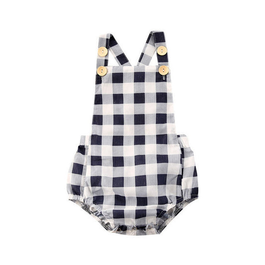 Toddler Baby Boys & Girls Sleeveless Romper - Summer Flannel Cake Skirt