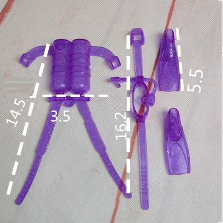 Doll Accessories New Diving Suit 4-piece Set